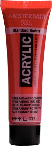 Miniatura 53 de Amsterdam Serie Estándar Tubo de Pintura Acrílica 120ml Azo Naranja 276 (17092762)