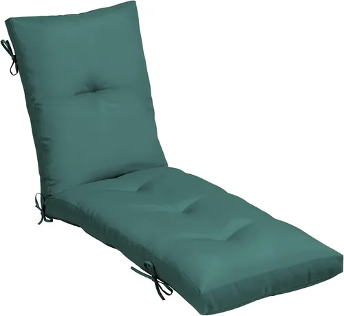 Miniatura 31 de Arden - Cojín acolchado moderno de felpa para exteriores para chaise longue, 76 x 22 pulgadas, resistente a la lluvia y a la decoloración, cojín