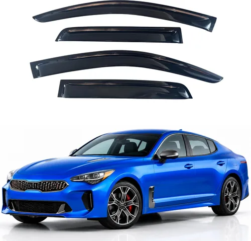 Miniatura 225 de Visor para ventana IG para Hyundai Venue 2020-2023, protector contra la lluvia, adhesivo extra duradero, deflector de viento para lado