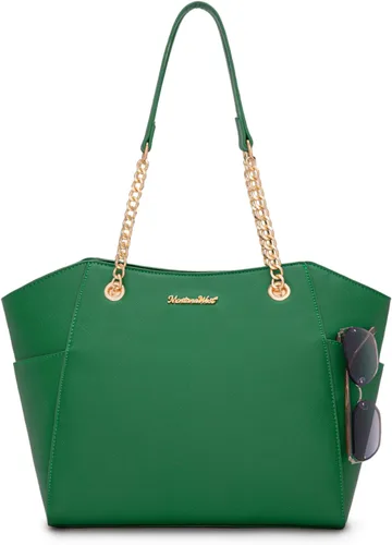 Miniatura 13 de Montana West Bolsa Tote para Mujeres Bolsos de Mano con Asa Superior de Cadena