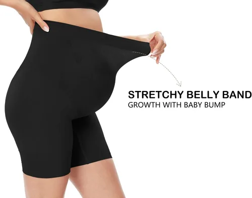 Miniatura 3 de XNHAN Secret Fit Shaper Panty - Faja moldeadora de maternidad sin costuras para vestido, soporte para el vientre, evita rozaduras en los muslos