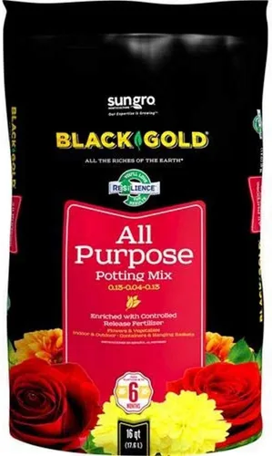 Miniatura 2 de Sun Gro Mezcla de tierra para macetas para horticultura, para plantas de interior, verduras, hierbas, 16 cuartos de galón (paquete de 6) - Fundición