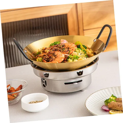 Miniatura 9 de Housoutil Sartén gruesa de acero inoxidable para utensilios de cocina