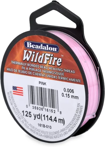Miniatura 26 de Beadalon Wildfire Ultra - Beading Thread, Beading Supplies for Crafters, Jewelry Makers, Beaders. Braided Fishing Line