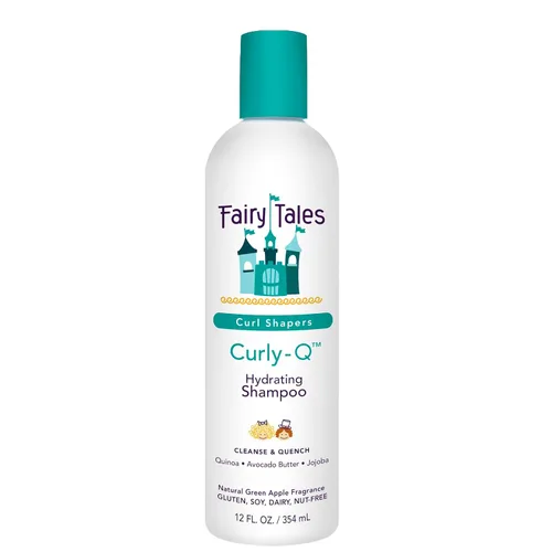 Miniatura 13 de Fairy Tales Curly Q - Champú hidratante para niños de 12 onzas y acondicionador de 8 onzas, sin parabenos, sulfatos, gluten y nueces, para todos