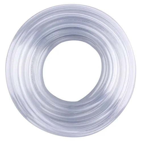 Miniatura 53 de DERNORD Manguera de vinilo flexible transparente de PVC, 1/4" DI X 3/8" DE, 100 pies de largo, para uso alimentario