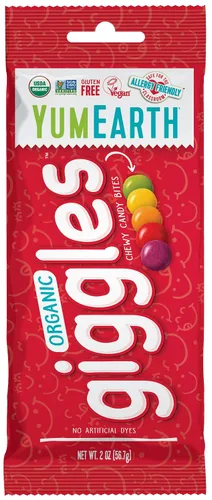 Miniatura 2 de YumEarth - Organic Giggles, caramelo ácido masticable