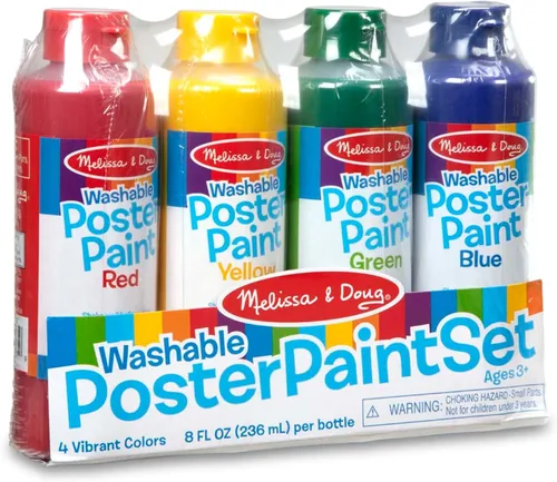 Miniatura 6 de Melissa & Doug - Juego de pinturas para papel o póster, se pueden borrar