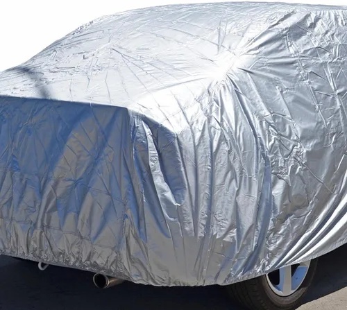 Miniatura 6 de Motor Trend Capa de protección UV básica, transpirable, a prueba de polvo, ajuste universal, cubierta completa para coche, todo tipo de clima