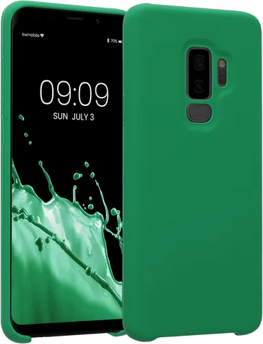 Miniatura 14 de kwmobile Funda compatible con Samsung Galaxy S22 - Funda de silicona TPU con acabado suave - Blue Reef