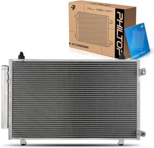 Miniatura 21 de PHILTOP Condensador de aire acondicionado para Ford Explorer 2002-2005, Mercury Mountaineer 2002-2005, Reemplazar # 3056, 1L2Z17912AA, 6L2Z19712AA