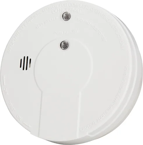 Miniatura 2 de Kidde Detector de humo premium, alarma de humo con batería con función de silencio, batería de 9 V incluida