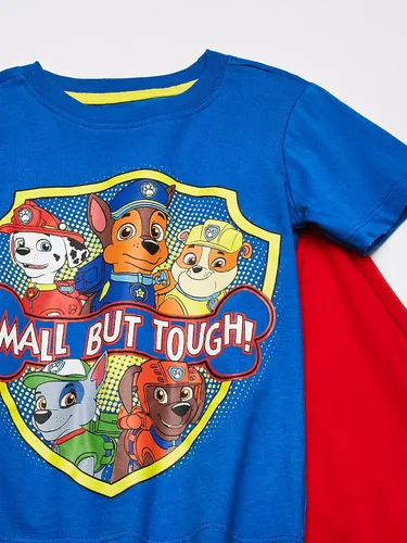 Miniatura 3 de Paw Patrol Boys Toddler Small But Tough Cape T-Shirt