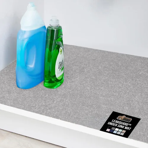 Miniatura 12 de GORILLA GRIP - Tapete original de alta calidad para colocar debajo del fregadero, no adhesivo, absorbente, duradero, resistente al agua