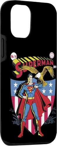 Miniatura 3 de Funda para iPhone 14 DC Comics Superman American Hero Vintage Comic Book