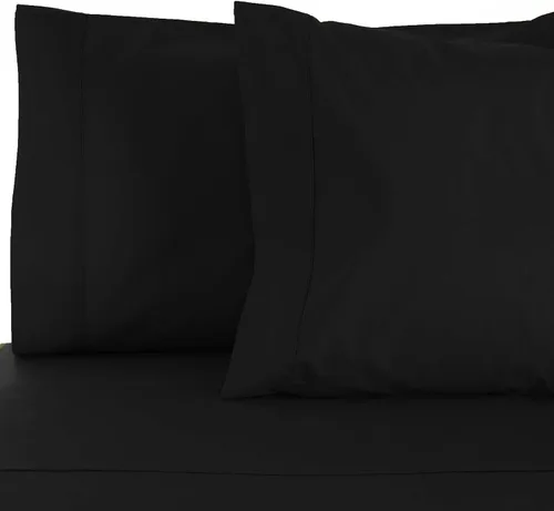 Miniatura 2 de Superior Juego de 2 fundas de almohada de algodón egipcio de 530 hilos, modernas, sólidas, clásicas, básicas de comodidad ultra suave, artículos