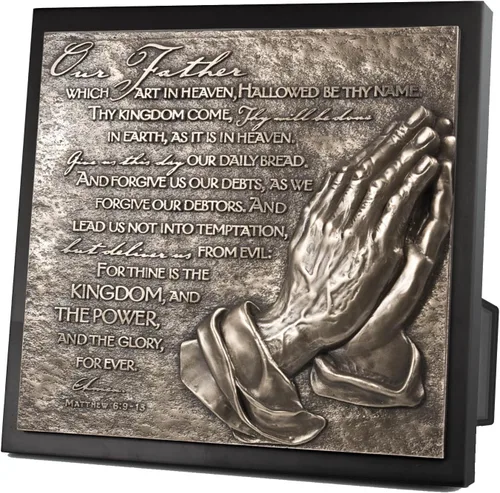 Miniatura 6 de Lighthouse Christian Products Trust - Brújula de placa de escultura de piedra fundida, tono bronce martillado, 6.5 x 4.5 pulgadas