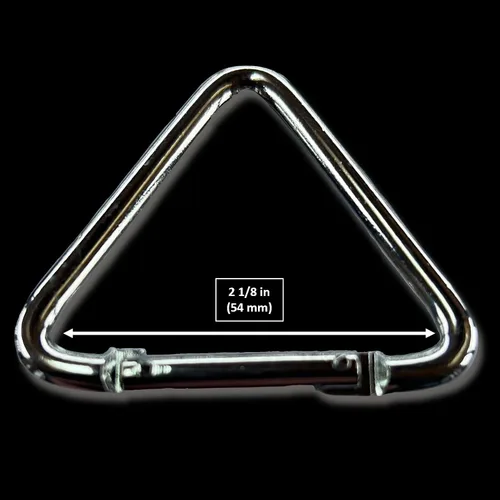 Miniatura 2 de THE SILENCER Paquete de 4 anillos de repuesto para bolsa pesada, anillo de saco de boxeo, mosquetón para bolsa pesada