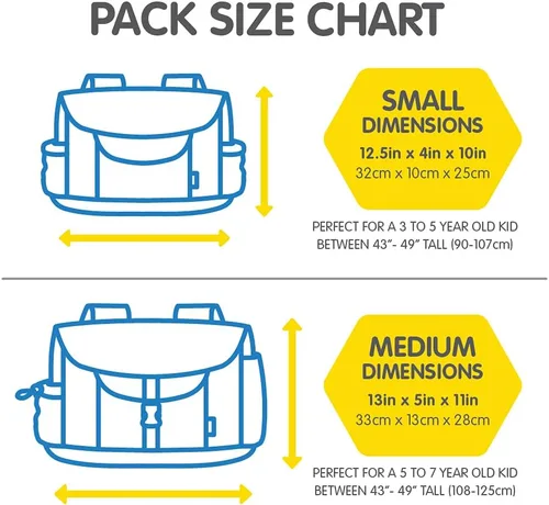 Miniatura 8 de Bixbee Mochila para niños pequeños con alas Edades de 3 a 5 Guardería preescolar y primaria para niños rubí frambuesa Ruby Raspberry S Viajar