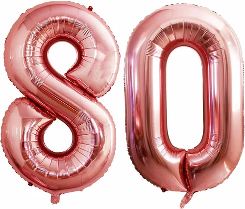 Miniatura 326 de Goer, conjunto de globos de papel aluminio para decoraciones de cumpleaños, globos de las letras de feliz cumpleaños y de números Oro