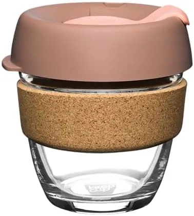 Miniatura 18 de Taza KeepCup Brew, de vidrio templado y corcho, Vidrio templado, Prensa