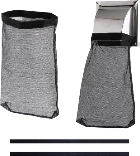 2 bolsas de pelusa para ventilación de secadora para conductos para rejillas de ventilación de secadora exteriores, trampas de pelusas, bolsa de