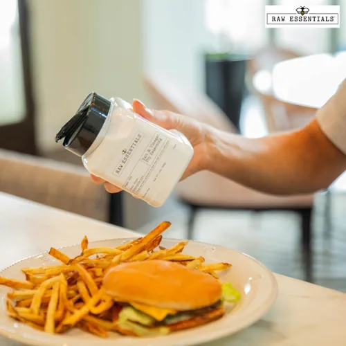 Miniatura 5 de Raw Essentials Condimento para papas fritas con sal y vinagre, condimento gourmet, ideal para pescado frito, palomitas de maíz y papas fritas