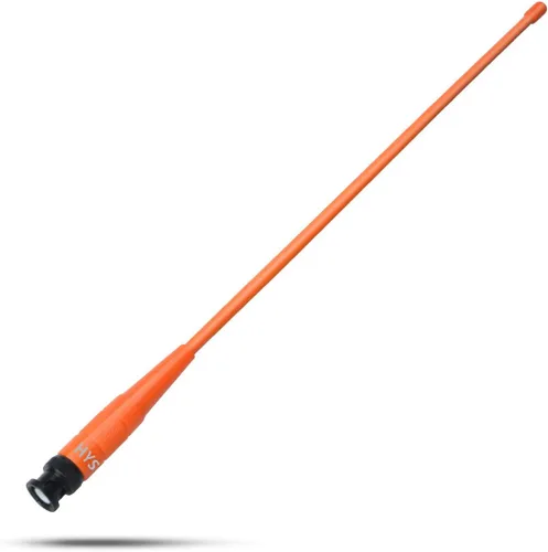 Miniatura 9 de HYS UHF BNC Base HT Antena de 15.3 pulgadas para GMRS Walkie Talkie/Repetidor, UHF 462-467Mhz Antenas de radio bidireccionales para 460-470Mhz ICOM