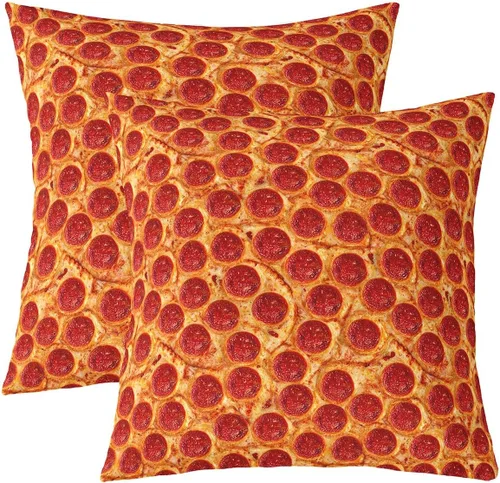 Miniatura 19 de Juego de 2 fundas de almohada de 16 x 16 pulgadas, fundas de almohada de vehículos de construcción suaves para sala de estar, dormitorio, equipos
