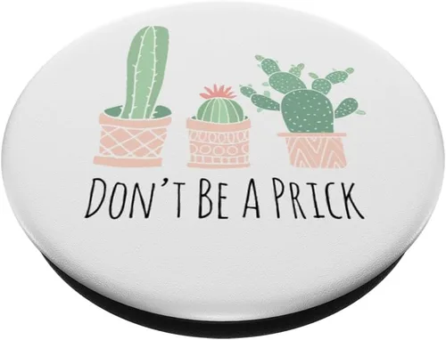 Miniatura 2 de Cactus Don't Be A Prick Funny Western Succulent Cactus PopSockets PopSockets intercambiables PopGrip