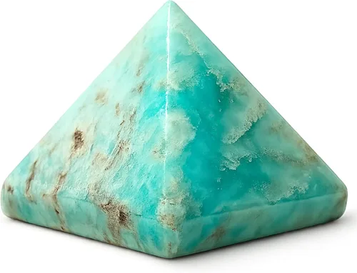 Miniatura 84 de Piedras Curativas de Cristal de Pirámide de Cuarzo Claro de Amazing Gemstone - Figura de Gran Pirámide de 2" de Piedra Natural para Meditación