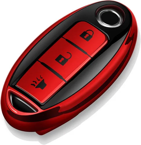 Miniatura 7 de Tukellen Compatible con Nissan - Funda para llavero de TPU suave para Infiniti X-Trail Rogue Altima Quest Pathfinder Sentra Patrol CIMA Fuga Armada