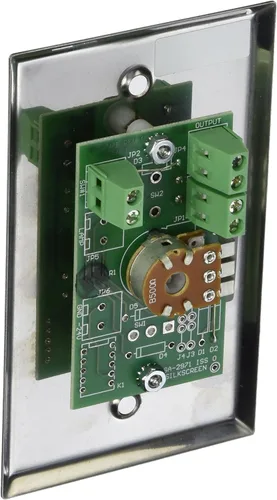 Miniatura 2 de Valcom V-2971 - Interruptor de llamada con control de volumen, acero inoxidable