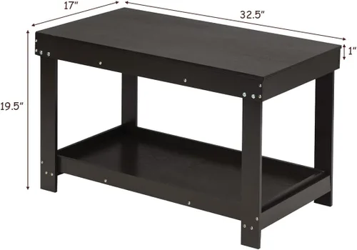 Miniatura 3 de Costzon - Mesa de actividades para niños 2 en 1 con almacenamiento, mesa patentada para bloques de construcción con tablero para manualidades
