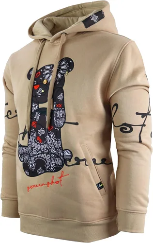 Miniatura 75 de SCREENSHOT Sudadera urbana de forro polar para hombre, diseño de dibujos animados de animación, parche bordado de gel