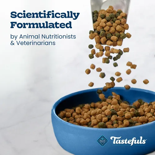 Miniatura 8 de Blue Buffalo Tastefuls - Comida seca natural para gatos adultos de interior, receta de pollo y arroz integral, bolsa de 7 libras