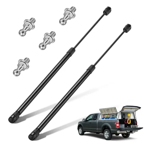 Miniatura 26 de BDFHYK C1610445 Amortiguadores de Gas de 10 pulgadas 222N/50Lbs Soporte de Elevación para Ventana Trasera de Carcasa de Camper Leer Tapa de Pickup