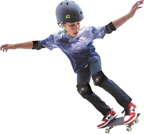Miniatura 4 de Locker Board Grind Skateboard cabe en mochila y casillero. Tabla pequeña 4 adultos y niños 4 escuela: tabla Cruiser y patineta para niños - Como se