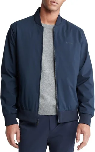 Miniatura 6 de Calvin Klein Chaqueta bomber con cremallera con logotipo mate para hombre