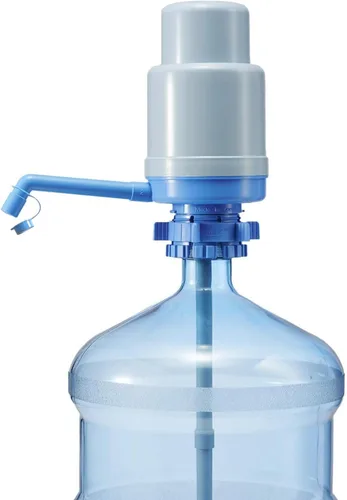 Dispensador de agua Dolphin, bomba de agua potable sin BPA para jarras de agua de 3 a 5 galones, tapa de boquilla, 1-2 bombas para un vaso de agua