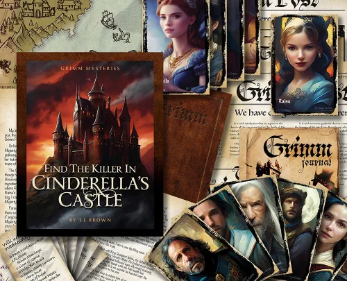Miniatura 3 de GRIMM MYSTERIES: Encuentra al asesino en el castillo de Cenicienta Juego de misterio de asesinato Si eres un detective de corazón que ama