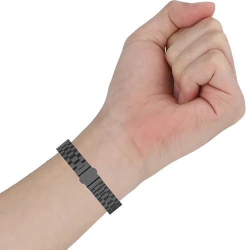 Miniatura 6 de Senter Correa de repuesto de acero inoxidable para reloj inteligente Xiaomi Mi Band 5 y Mi Band 6