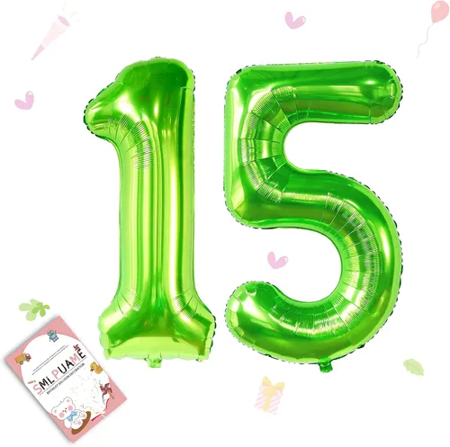 Miniatura 52 de Globos de números de 40 pulgadas del 0 al 9 dorados grandes del número 0, globos digitales para suministros de decoración de celebración de fiesta