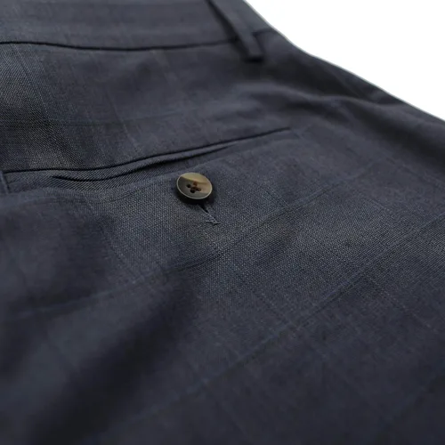 Miniatura 6 de Men's Classic Fit Flat Front Dress Pant-Regular and Big & Tall Sizes
