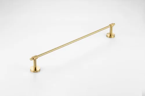 Miniatura 5 de Toallero individual – Serie Avant, colgador de toallas de baño de acero inoxidable, resistente, barra individual montada en la pared con diseño
