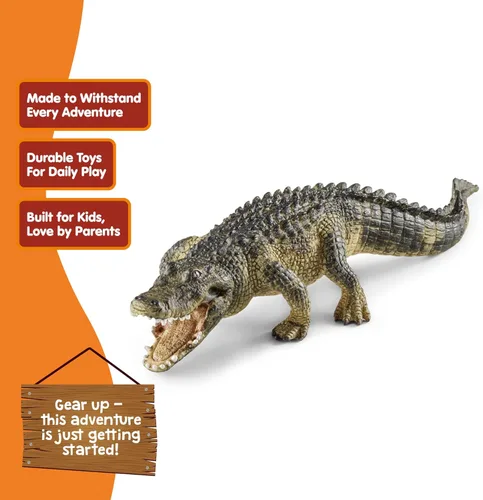 Miniatura 3 de Schleich Alligator Toy Figure