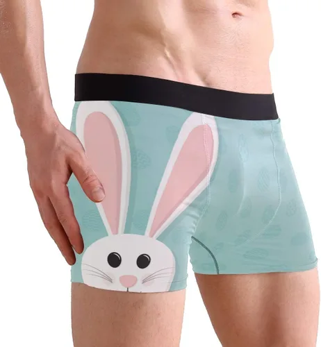 Miniatura 4 de Calzoncillos tipo bóxer para hombre, ropa interior de huevo, calzoncillos tipo bóxer suaves