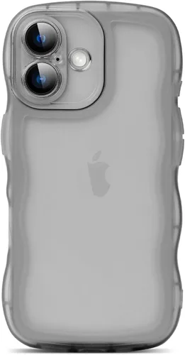 Miniatura 44 de SKYLMW Compatible con iPhone 6s Plus/6 Plus Case de 5.5", Linda Kawaii Marco Ondulado Rizado Forma de Marco Funda de Silicona Suave Resistente a