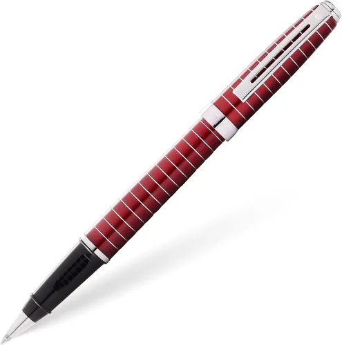 Miniatura 9 de Sheaffer Prelude - Bolígrafo de laca de ónix negro con tapa de paladio perseguido y ribete chapado en oro de 22 quilates