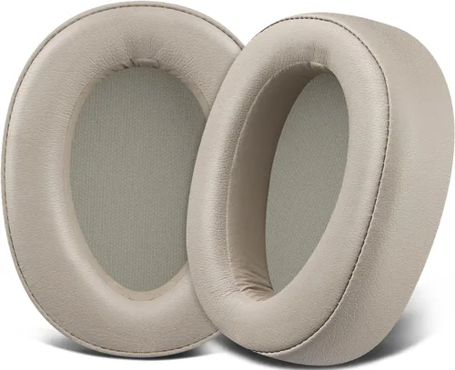 Miniatura 12 de SOULWIT Almohadillas para auriculares Sony WH-H900N (h.Ear on 2) y MDR 100ABN (h.Ear on) Auriculares con cancelación de ruido, almohadillas con Negro